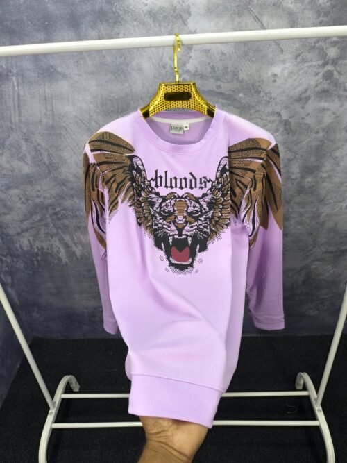 MEN's FULL SLEEVE T-SHIRT TIGER PRINT - Image 3