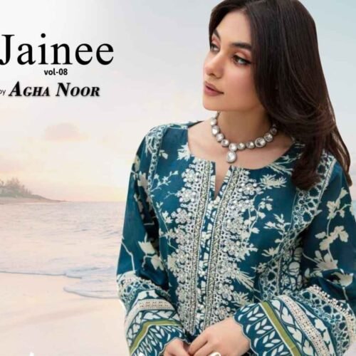 agha noor jainee vol 8 cotton dress material 6 pcs catalogue 0 2024 02 12 10 48 26 | VastrMitr