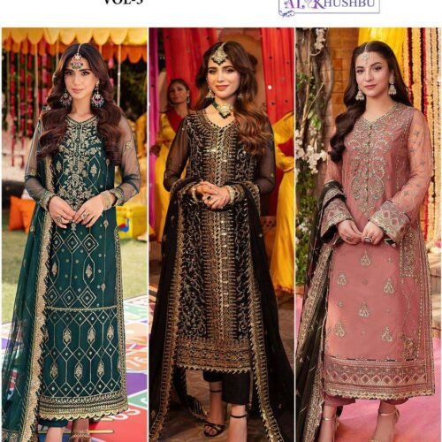 al khushbu zahra rubab vol 3 salwar kameez manufacturers in hyderabad 3 2024 12 31 16 59 50 | VastrMitr