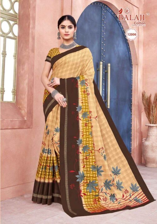 Heavy Cotton Saree - Image 4