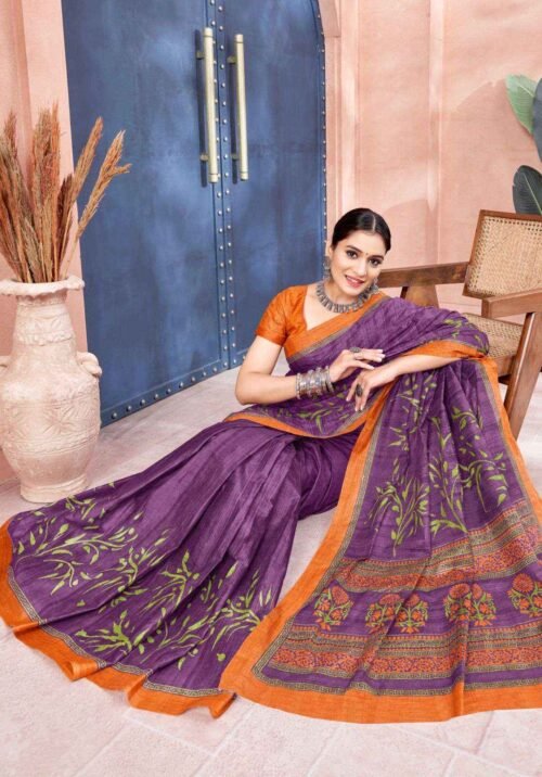 Heavy Cotton Saree - Image 5