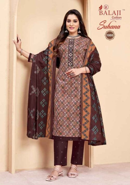 Balaji Suhana Vol 1 Cotton Dress Matrial - Image 6