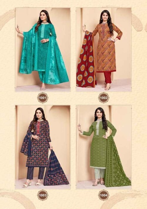 Balaji Suhana Vol 1 Cotton Dress Matrial - Image 7