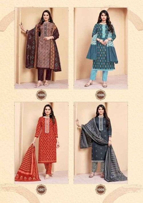 Balaji Suhana Vol 1 Cotton Dress Matrial - Image 8