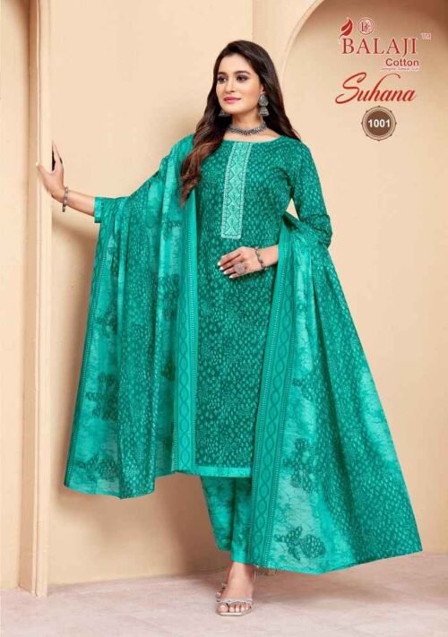 Balaji Suhana Vol 1 Cotton Dress Matrial - Image 2