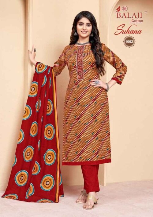 Balaji Suhana Vol 1 Cotton Dress Matrial - Image 3