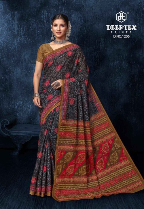 Heavy Cotton Saree - Image 3