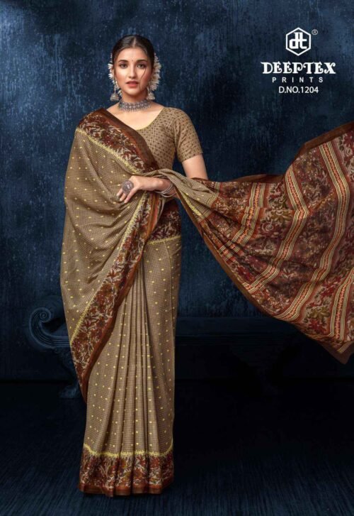 Heavy Cotton Saree - Image 6