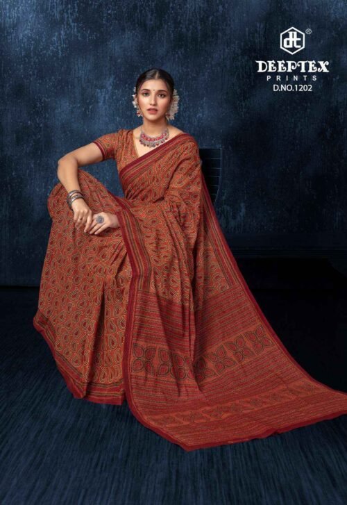 Heavy Cotton Saree - Image 7