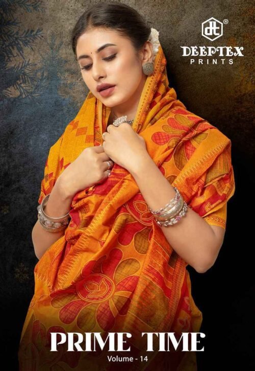 Deeptex Prime Time  Cotton Saree