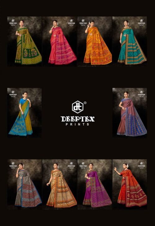 Deeptex Prime Time  Cotton Saree - Image 14