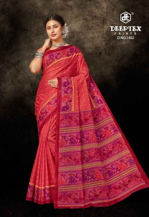 Deeptex Prime Time  Cotton Saree - Image 4