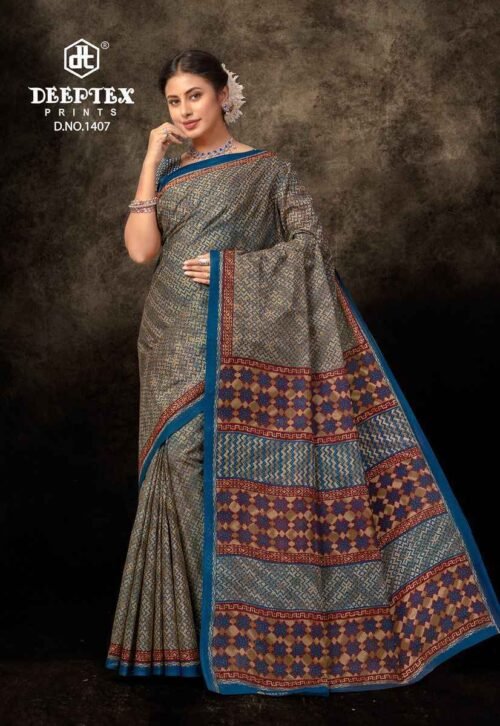 Deeptex Prime Time  Cotton Saree - Image 8