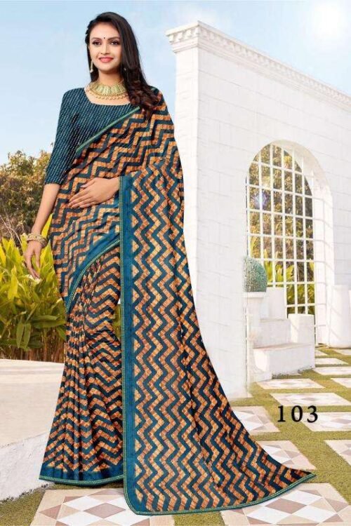 AMYA DAISY  PRINTED SAREES - Image 2