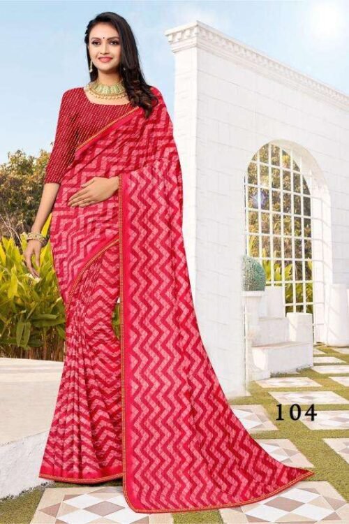 AMYA DAISY  PRINTED SAREES - Image 8