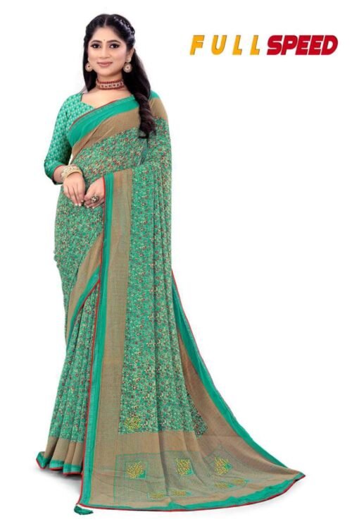 KAMYA DAISY  PRINTED SAREES - Image 5