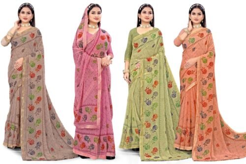 KAMYA DAISY  PRINTED SAREES - Image 2