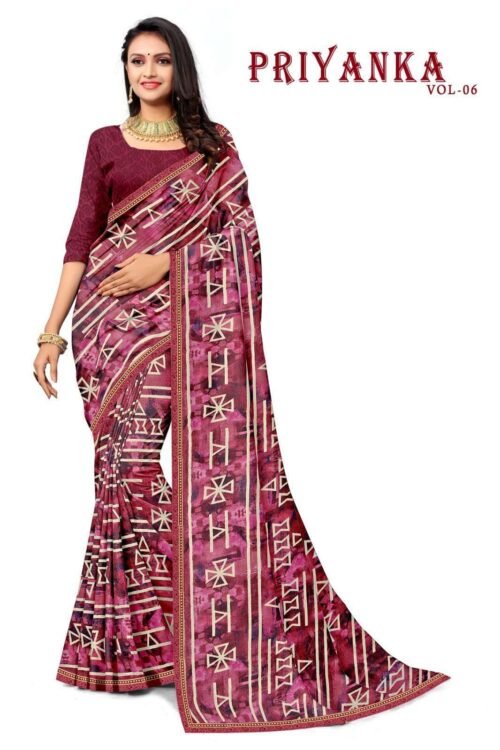 AMYA DAISY  PRINTED SAREES - Image 2