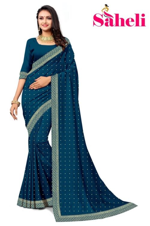 AMYA DAISY  PRINTED SAREES - Image 4