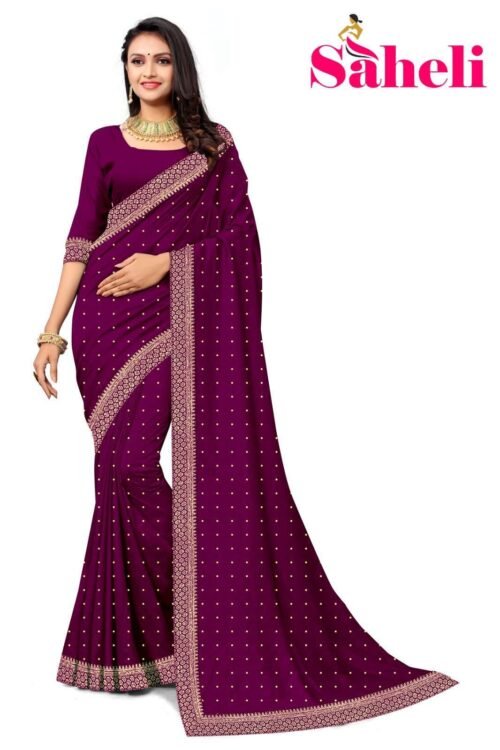 AMYA DAISY  PRINTED SAREES - Image 7