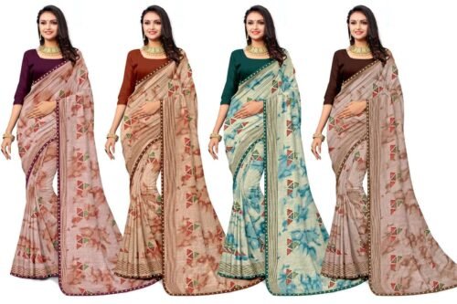 KAMYA DAISY  PRINTED SAREES - Image 2