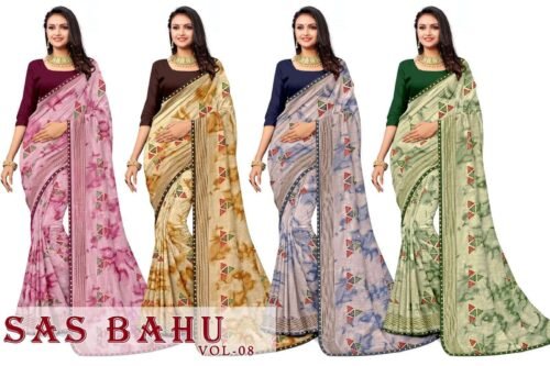 KAMYA DAISY  PRINTED SAREES - Image 3