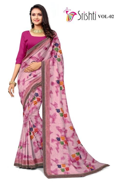 KAMYA DAISY  PRINTED SAREES - Image 3