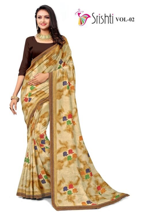 KAMYA DAISY  PRINTED SAREES - Image 5