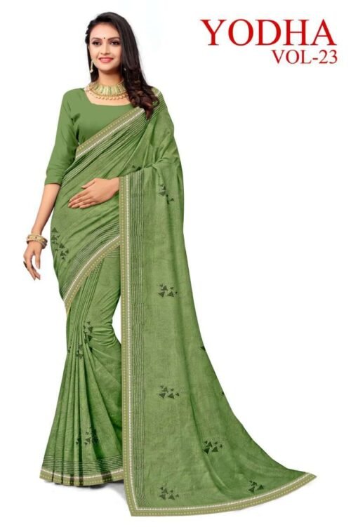 AMYA DAISY  PRINTED SAREES - Image 3