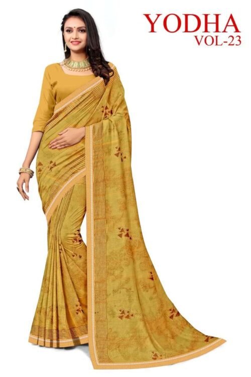 AMYA DAISY  PRINTED SAREES - Image 4