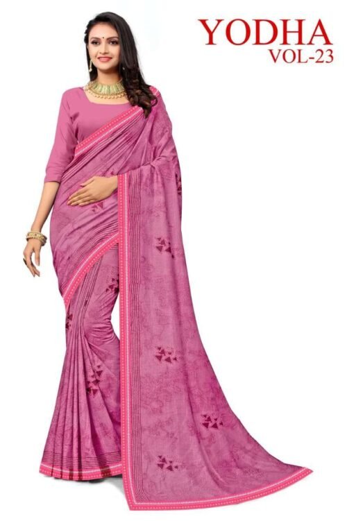 AMYA DAISY  PRINTED SAREES - Image 5