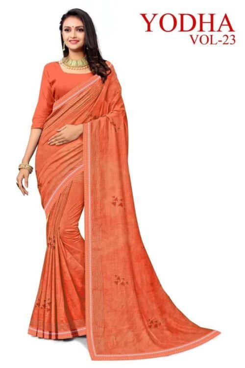 AMYA DAISY  PRINTED SAREES - Image 6