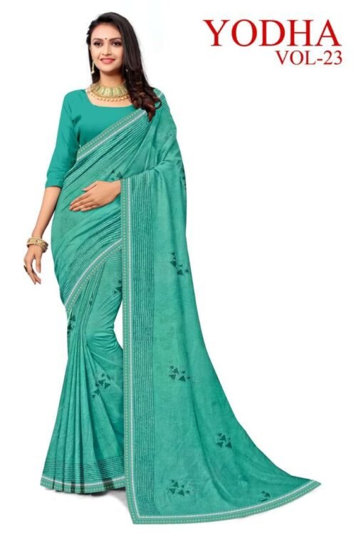 AMYA DAISY  PRINTED SAREES - Image 7