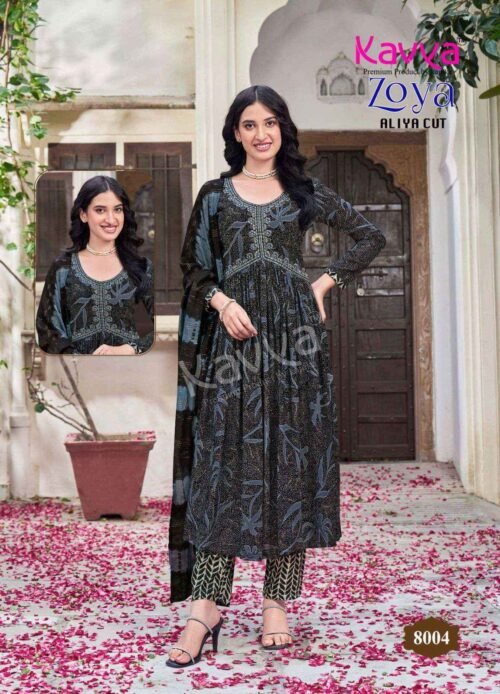 Kavya Zoya Vol 8 Rayon Kurti Combo - Image 5