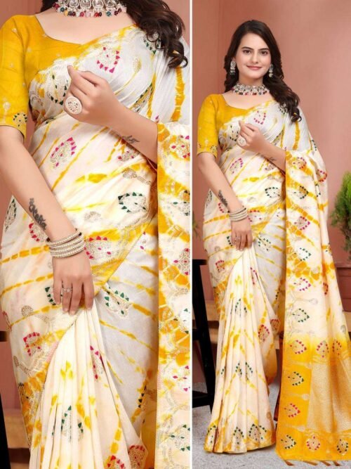 Sanvari  Pure Soft Russian  Latest saree designs in Mumbai - Image 2