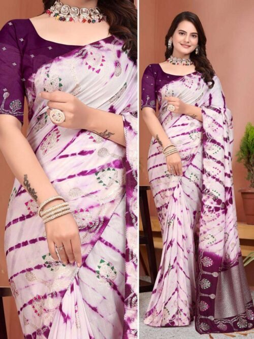 Sanvari  Pure Soft Russian  Latest saree designs in Mumbai - Image 5