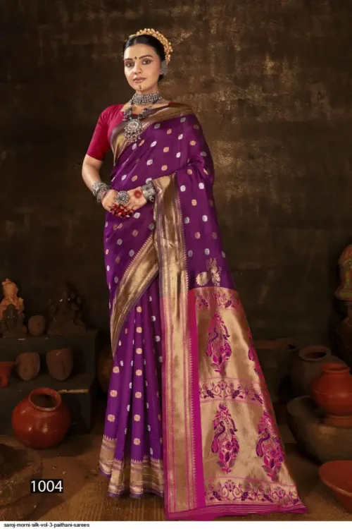 Saroj Morni Silk Soft Silk Saree