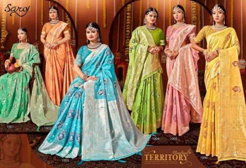 Saroj Radiant Cotton vol.3 Wholesale designer sarees in Mumbai - Image 2