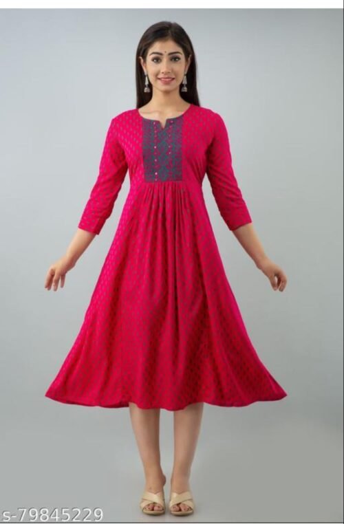 Heavy Reyon Gown - Image 2