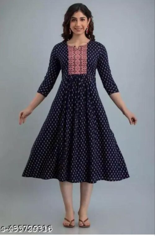 Heavy Reyon Gown - Image 3