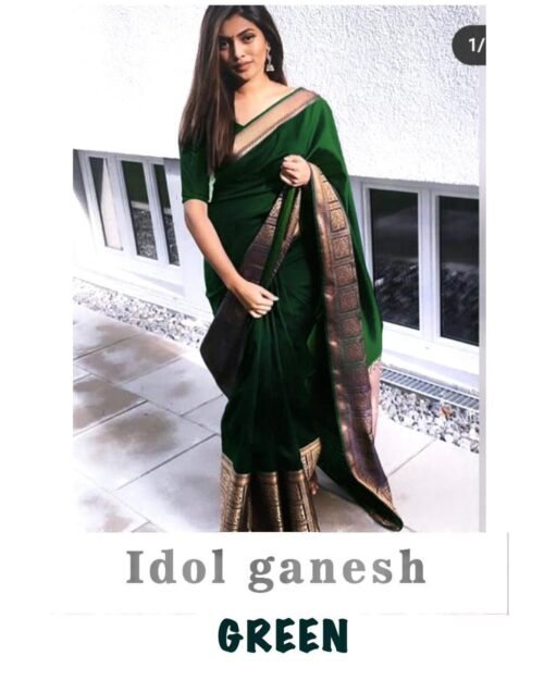 BEAUTIFUL RICH PALLU & JACQUARD WORK ON ALL OVER THE SAREE - Image 6