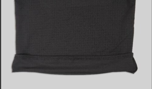 Brand COLLAR TSHIRT HALF SLEEVE FRONT logo Polyester self knit FABRIC - Image 4