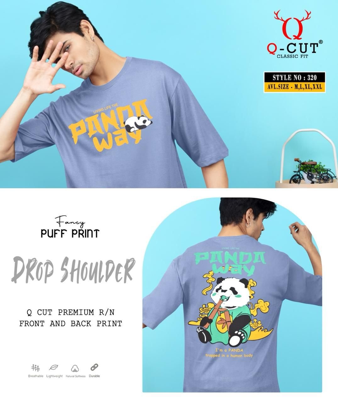 Cotton hosiery Downshoulder tshirt 5 Cotton hosiery Downshoulder tshirt - Image 4