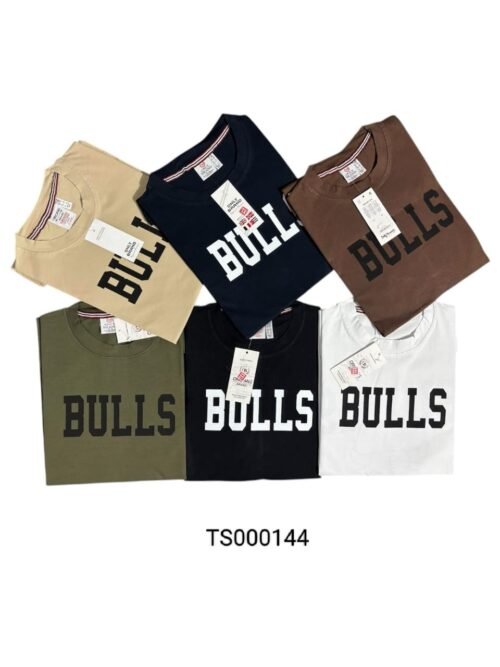 BRANDED ROUND NECK TSHIRT HALF Sleeve FRONT & BACK COTTON LYCRA FABRIC - Image 7