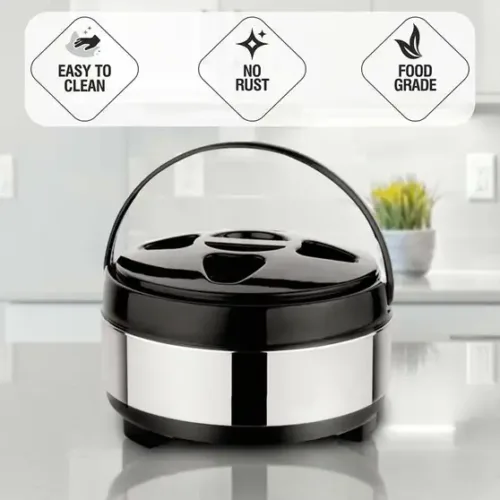 LHMED Stainless Steel Casserole/Hotpot Thermoware Casserole (1500 ml) - Image 4