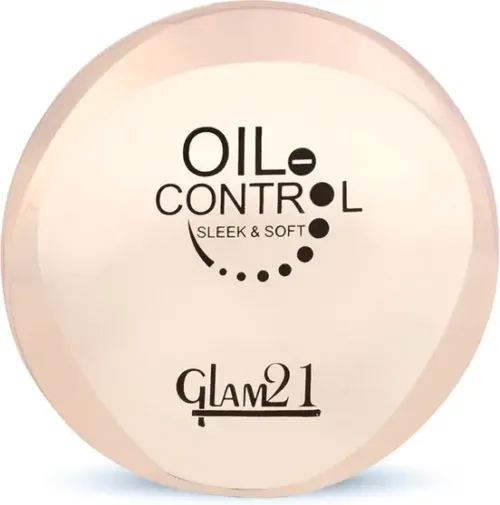 Glam21 Oil Control Correction compact Powder CP8007 Compact (Nude Beige, 18 g) - Image 4