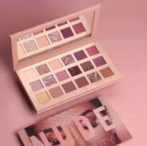 vSkinplus Professional Eyeshadow Desert Rose 16 Colour Palette Long Lasting Makeup Palette 18 g (Bare,Crave Peachy,Marron, Umber,Firework, Infinity,Sparkle, Bisque,Camel, Daydream,Raw)