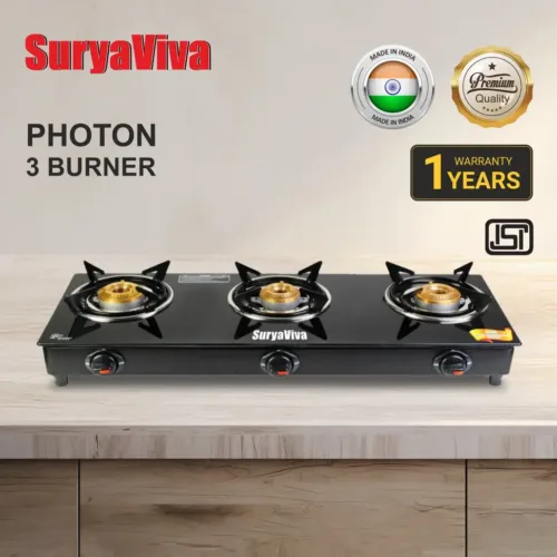 SURYAVIVA Nano Glass Manual Gas Stove - Image 7