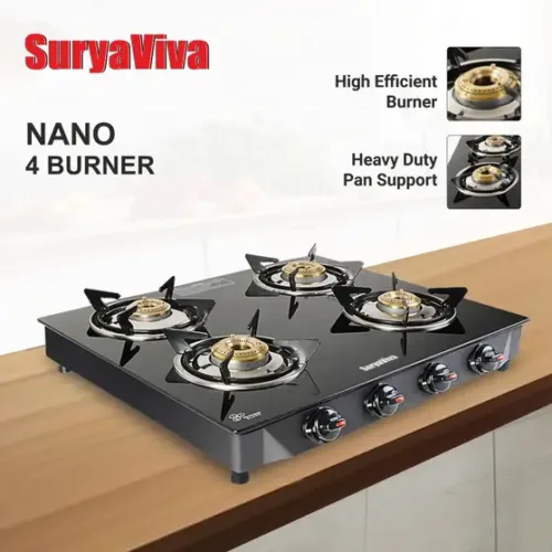 SURYAVIVA Nano Glass Manual Gas Stove - Image 8