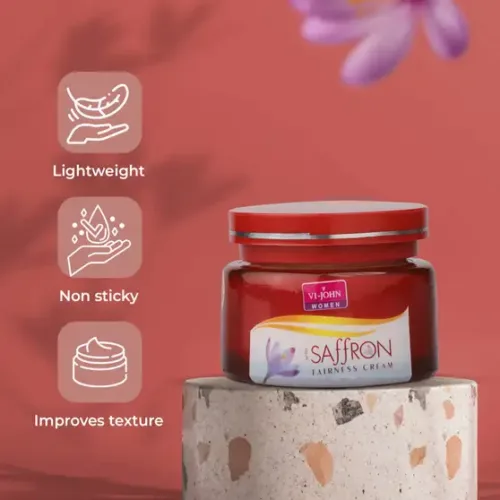 50 women saffron advanced fairness cream pack of 1 1 vi john original imah2gduh8pz7bct | VastrMitr